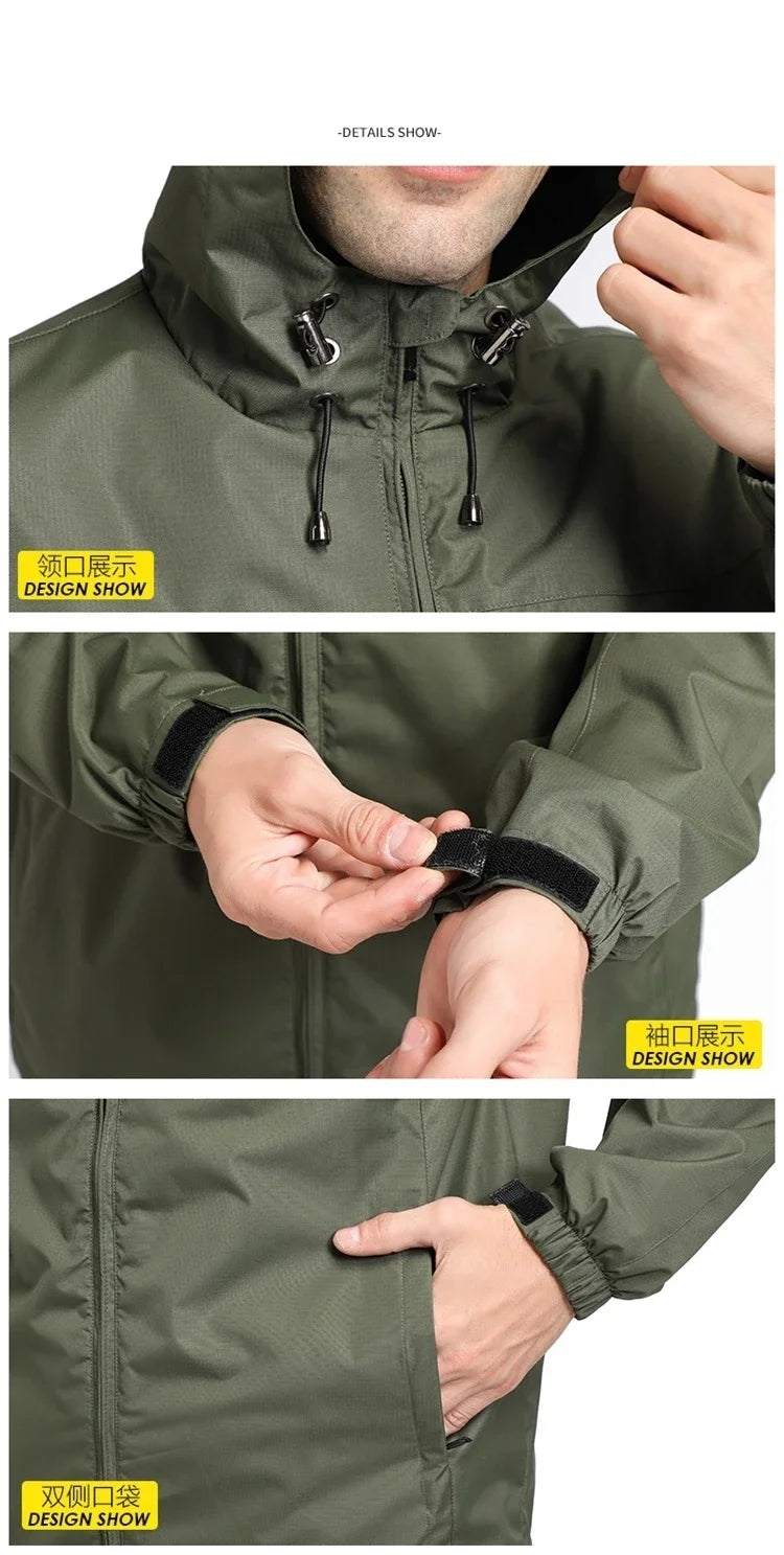 2026 Spring Autumn Motorcycle Jacket Red Bull Logo Printed Jacket Autumn Men's Zip Jacket Red Bull Logo Men's Jacket S-5XL.