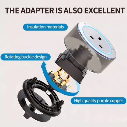 Steckdose Power Rail Steckdose verdeckte verdeckte Wand Küchen steckdose mit EU, UK und koreanischen Universal stecker Adapter.