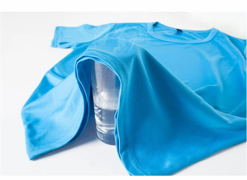 Summer Quick-drying T-shirt Custom Logo Breathable Sports Top Embroidery Personalized Logo Team Activity T-shirt Print Pattern.