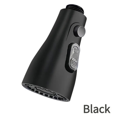 Kitchen Pull Out Faucet Sprayer Nozzle Universal 360° Rotation Faucet Extender 3 Modes Durable Water Saving Shower Spray Head