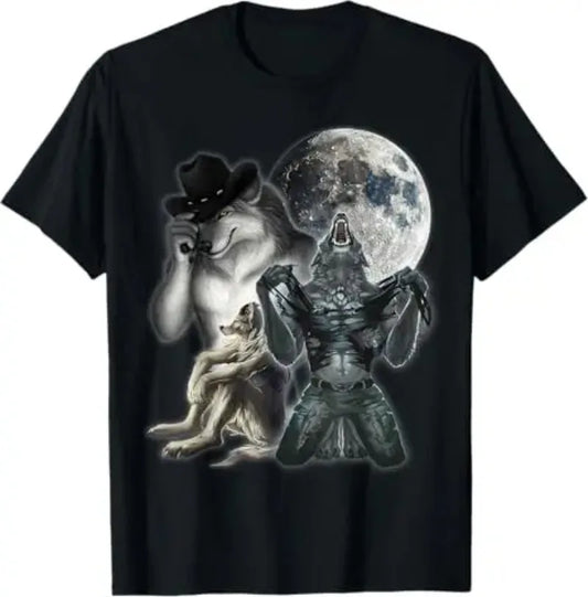 If They Talk Behind Your Back Fart Women T-Shirt Humor Funny Hide Your Wife The Alpha Is Here Saying Tee Men Wolf Graphic Top.