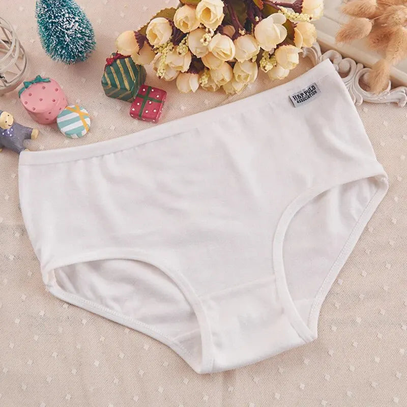 7Pcs/Lot Women's Panties Cotton Plus Size Underwear Girls Briefs Breathable Solid Color Panty Underpant Female Lingerie M-4XL.