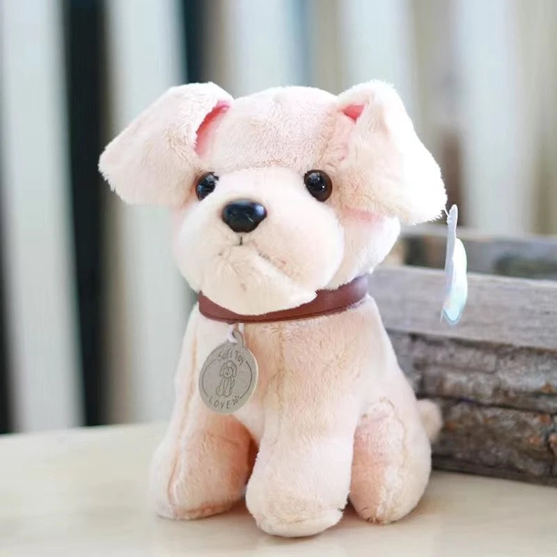 20CM Cute Puppy Plush Toy Kawaii Small Pet Dog Husky Golden Retriever Doll Send Children Birthday Christmas Gift.