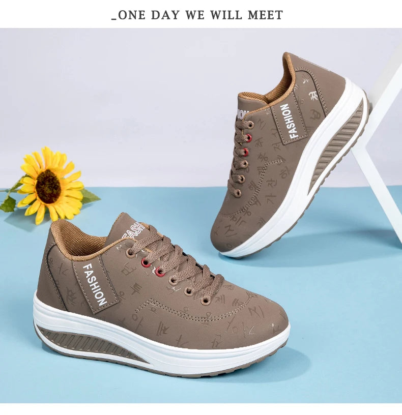 Frauen Turnschuhe Mode Frauen Vulkanisierte Schuhe Hohe Qualität Wohnungen Schuhe für Frauen Zu Fuß Plattform Plus Größe Zapatillas Mujer.