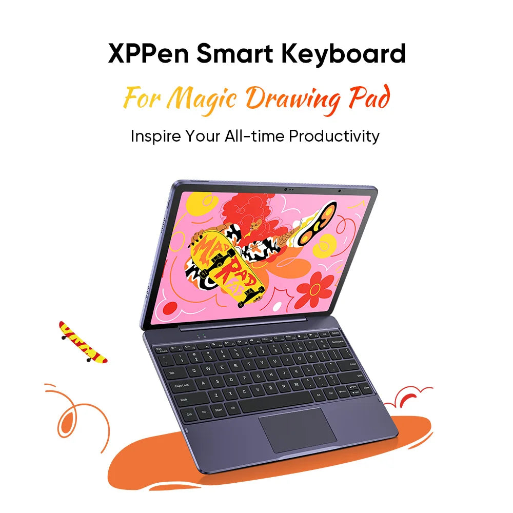 XPPen Magic Drawing Pad 12 inch Tablet Android Pad 2K Resolution 16K Levels 8GB 256GB Graphics Drawing Tablet Monitor Android 14.