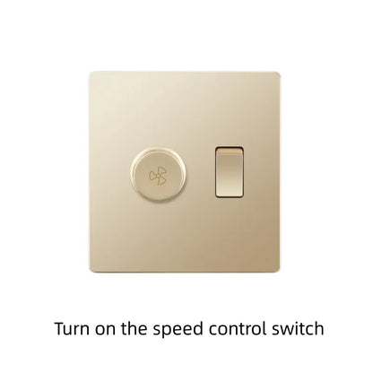 UK Standard 13A Gold USB Stecker Wandsteckdose Lichtschalter, 220V Universal 6-Loch-Doppelsteckdose mit 2,1A USB-Ladeanschluss.