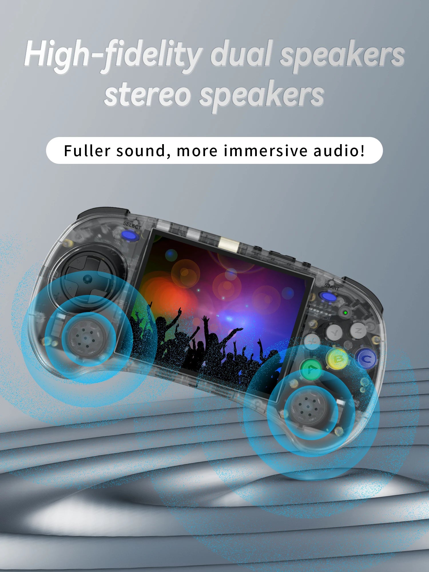 ANBERNIC RG ARC Retro Games RK3566 4.0INCH 640*480 Handheld Game Console Emulator LINUX Android System 3500mAh Children's Gifts.