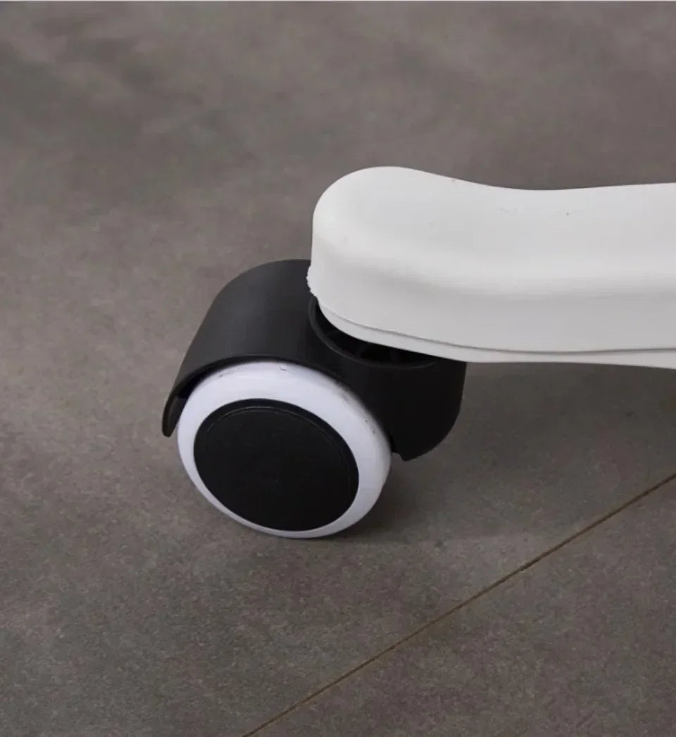 Weiches Kissen Rotierender Computerstuhl Transparenter Kunststoff Drehstuhl Haushalt Schlafzimmer Hebetische Stühle Haushaltsgegenstände