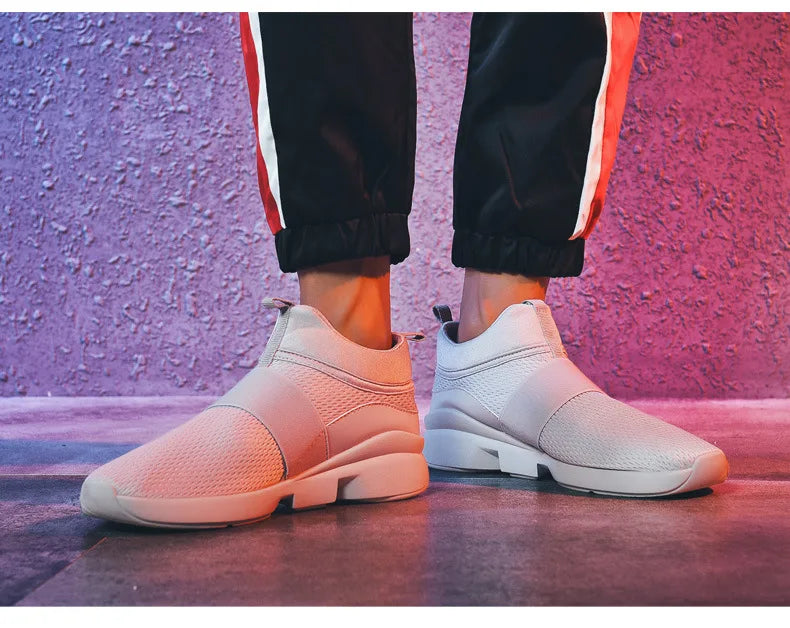 Men Shoes New Loafers Comfortable Fashion Mesh Man Casual Sneakers Couple Shoes Lightweight Non-slip Walking Footwear Size 48.