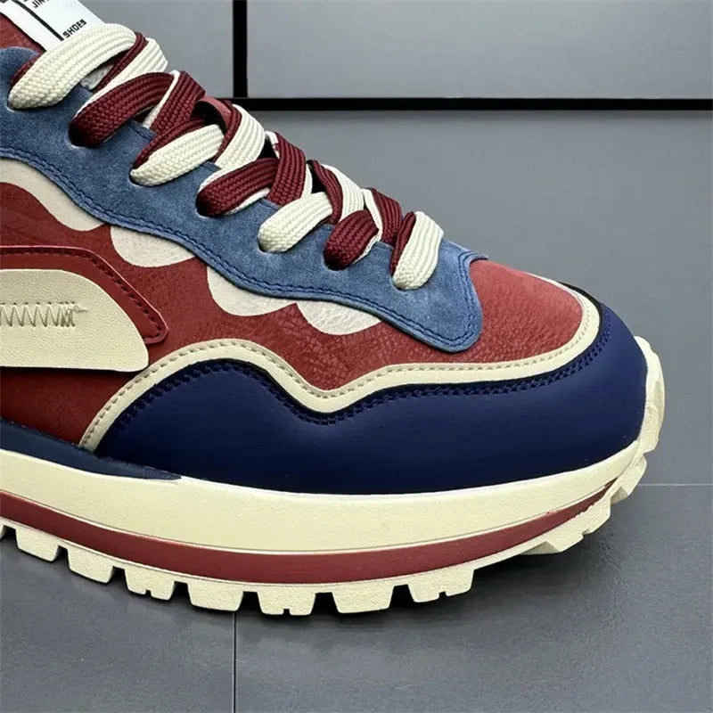 New Men's Sneakers Luxury Designer Casual Shoes for Men Platform Running Shoes Fashion High Quality Sports Shoes Tenis Masculino.