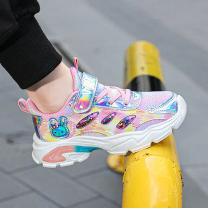 Cute Girls Shoes Children Platform Sneaker 2025 New Autumn Kids School Casual Tenis Shoes Daily Girls Sneaker 4 To 12 Years.