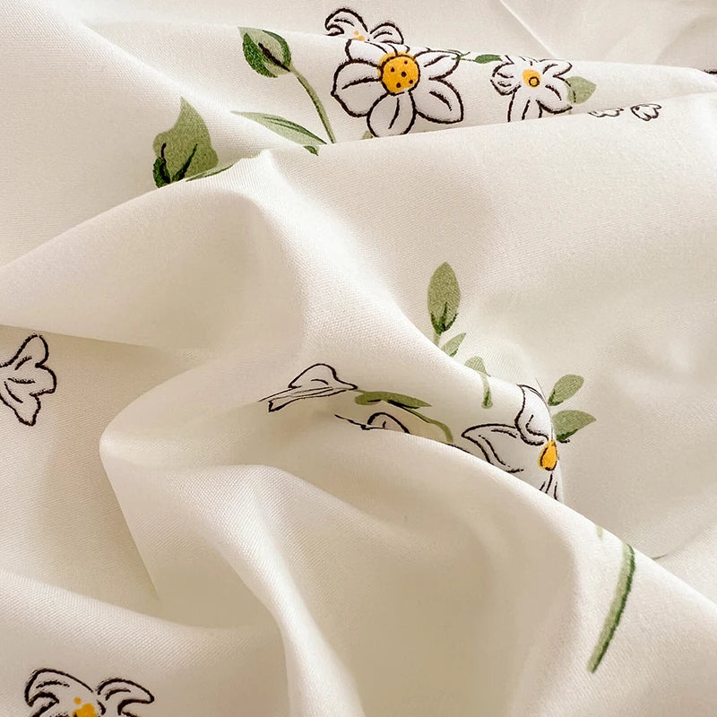 Quilted Mattress Cover For Kids Single/Double Size Rabbit Printing cubre colchón 200X220cm Anti-Mite 매트리스커버 Queen/King Size 매트리스