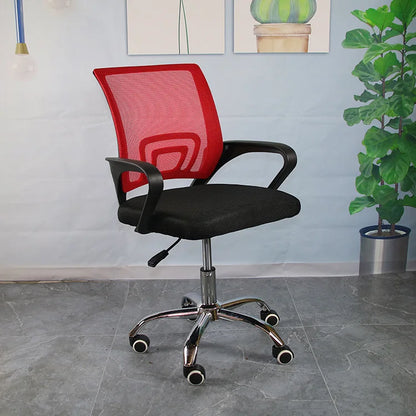 Home-Office-Stuhl verstellbarer Gaming-Stuhl Ergonomischer Drehstuhl mit mittlerer Rückenlehne Sessel Büro Schreibtischs tuhl Wohn möbel