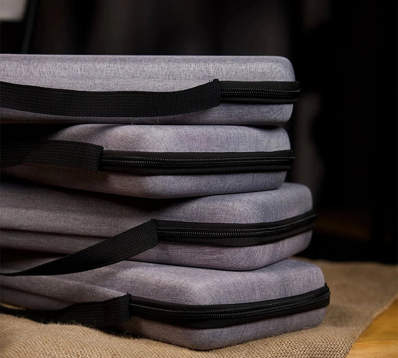 Dustproof Water-Resistant Mechanical Keyboard Case Storage Bag - EVA Hard Shell Fits 61/68/75%/TKL/98%/Full-Size Keyboards.