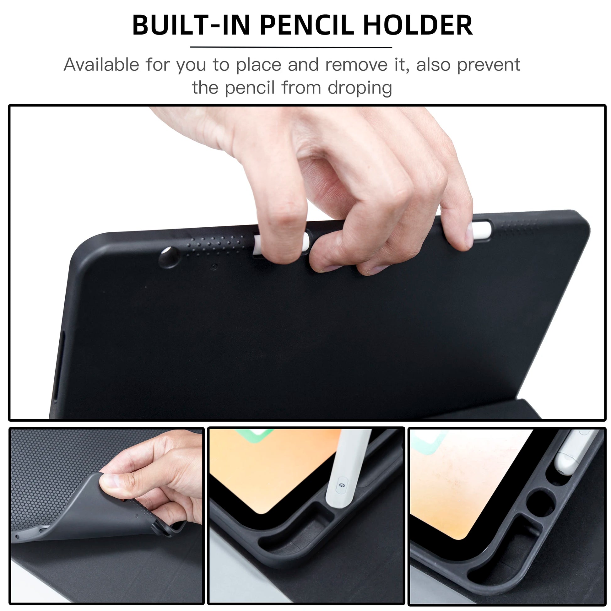 Magic keyboard Wireless Mouse For iPad 9th Generation Case A16 iPad 10.2 7th 8th Cover iPad Pro 11 M4 Air M3 10th Air 5/4 Funda.