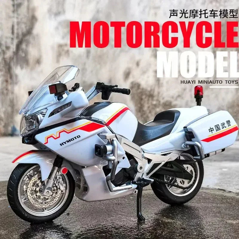 Simulation 1:12 State Guest 650G Motorcycle Model State Guest Guard Alloy Machine Model Boy Audiovisual Toy Gift.