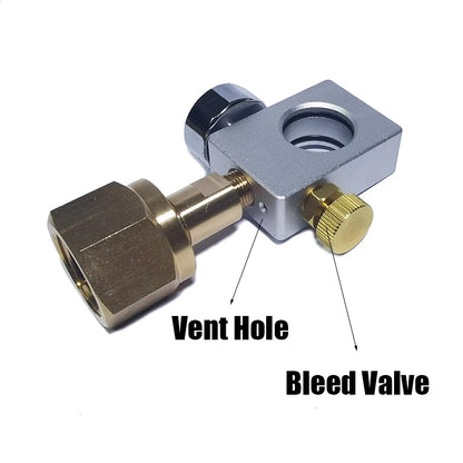2023 Soda Water CO2 Cylinder Adapter Carbonator Refill Fill Station for CO2 Tank Bottle Filling Replacement.