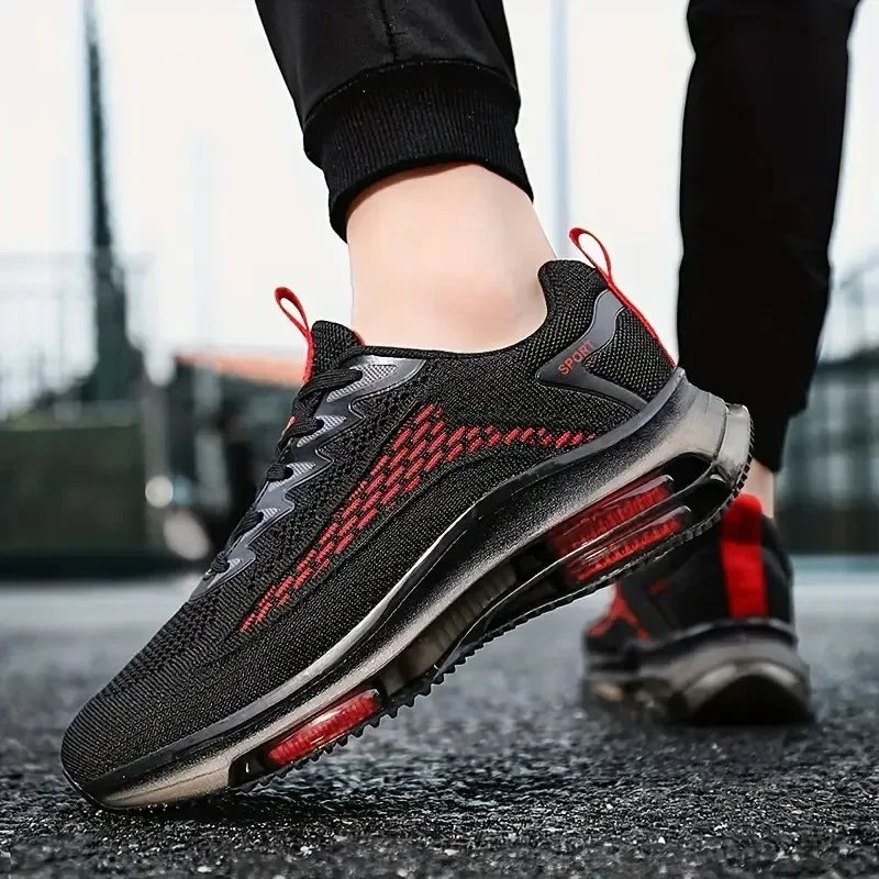 High QualityMen Casual Air Cushion Running Shoes Comfortable Male  Autumn New Mesh Breathable Ligh Soft Sports Sneakers 2023.