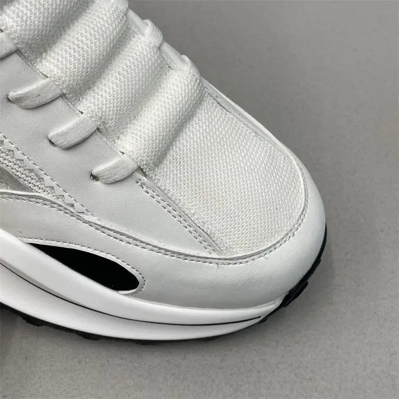 Brand Men Sneakers Thick Sole Comfortable Running Shoes Male Outdoor Mesh Sports Shooes Fashion Men Walking Shoes tenis hombres.