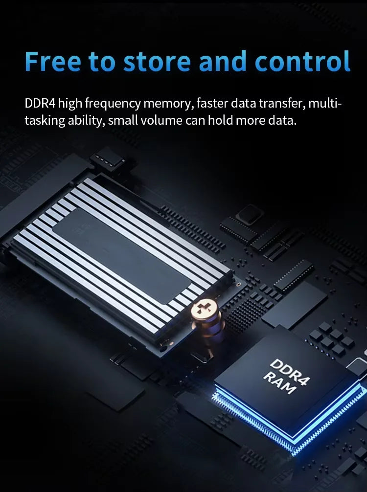 FIREBAT T2 Mini PC Intel N150 CPU Windows 11 DDR4 16GB RAM 512GB SSD WIFI5 BT4.2 Desktop Mini Computer For Work/Entertainment.