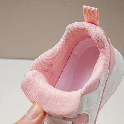 Autumn Girls Sneakers Mesh Fashion Soft Sole Outdoor Non-slip Children Casual Shoes Running Basketball Boy Sport Shoe Size 26-37