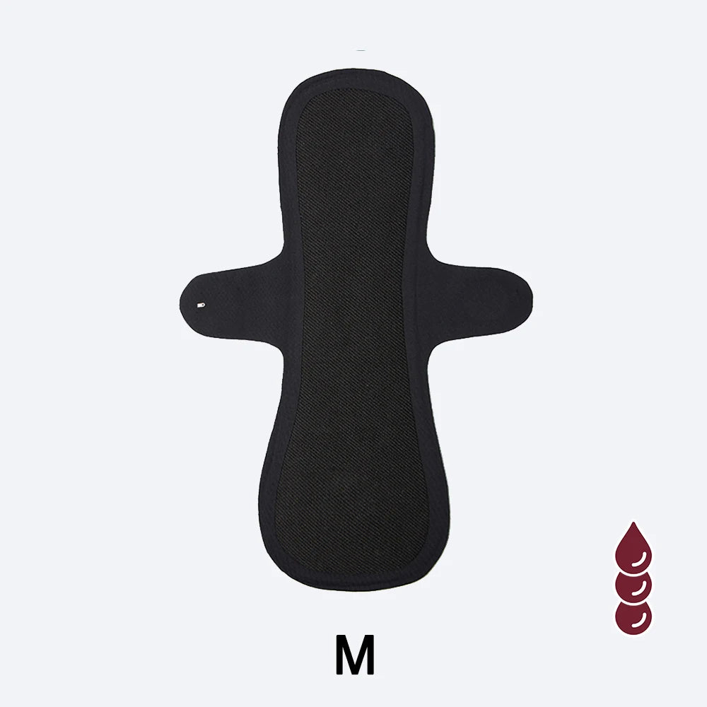 Reusable Menstrual Pads Women Large Washable Seamless Sanitary Napkin Thin No-slip Reusable Sanitary Towel Absorbent Pad Panties