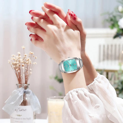 LIGE New Ladies Waterproof Watch Luxury Stainless Steel Women Watches Creative Fashion Original Elegant Quartz Wristwatch Gift.