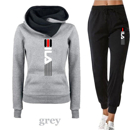 Frühling Und Herbst Frauen Hoodie Trainingsanzug 2-teiliges Set Sweatshirt Set Casual Tops Sport Lange Hosen Weibliche Plus Größe Vetement.