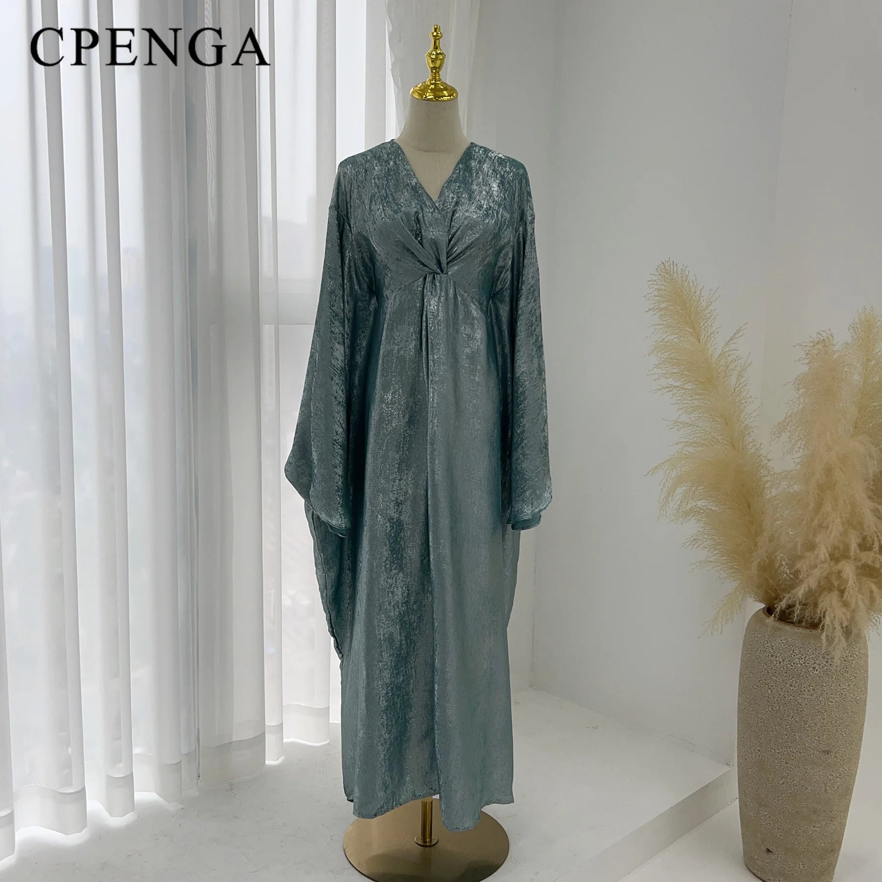 Eid Saudi Arabia Muslim Modest Dress for Women Islam Dubai Abaya Luxury Holiday Party Jalabiya Kebaya 2024 Turkey Kaftan Gown.