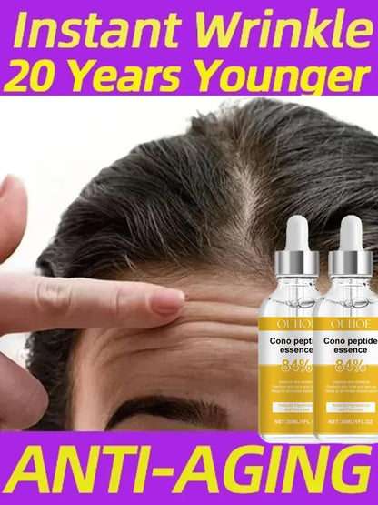 Instant Anti Wrinkle Aging Effect Remove Facial Wrinkles Serum To Fine Lines Around The Eyes Crow's Feet Neck Wrinkle Serum.