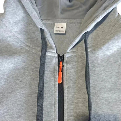 Herren-Set 2025, Herbst/Winter, neues Herren-Kapuzen-Sweatshirt + lange Hose, zweiteiliges Set, Outdoor-Pullover mit mehreren Taschen, Sport.