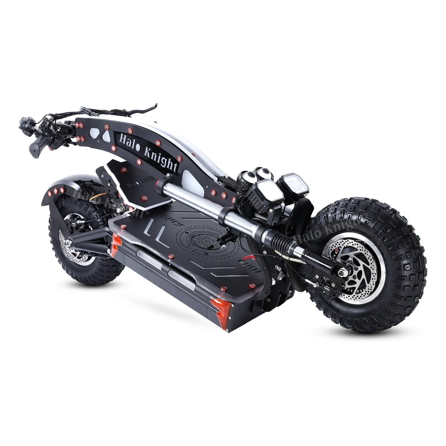 Halo Knight T107Max Electric Scooter Adult 14 Inch Off road Tires E-Scooter  for Men 4000W 72V 50 AH Foldable City EScooter.