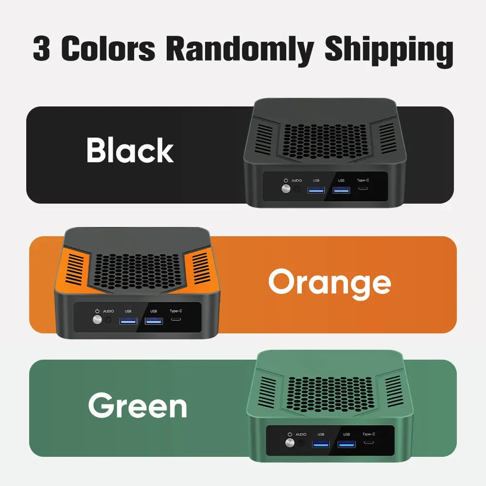 Mini PC Gaming AMD Ryzen 7 8845HS ES R9 7940HS ES Dual RJ45 LAN Desktop Computer Type-C USB4.0 thunderbolt 3/2 x HDMI2.0/4*USB.