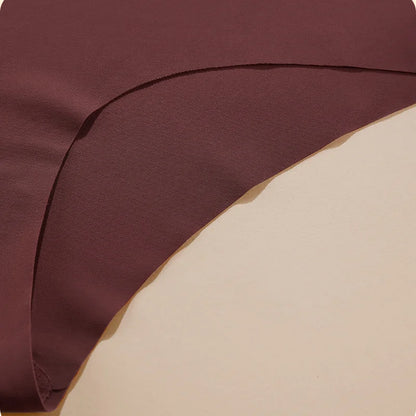 3PCS SET High Waist Panties Ice Silk Seamless Panty for Women Plus Size Sexy Comfortable Breathable Underwear S-3XL.