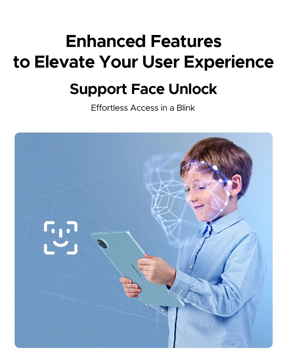 Doogee Tab A9 Pro+ Tablet Pc 11-Inch Android 15 30Gb Ram(6+24) 128Gb Rom 8580Mah Battery Widevine L1 Support Tablet Dual Speakers