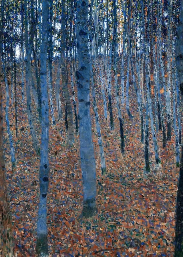 Gustav Klimt Flower Garden Sunflowers Church Canvas Oil Painting Abstract Plants Flowers Wall Art Poster Nordic Home Decor Mural