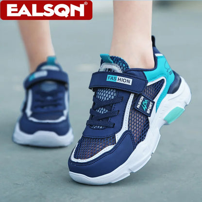 4 Color Kids' Breathable Mesh Sneakers Non-Slip School Sports Shoes for Boys Girls Lightweight Casual Walking Shoes.