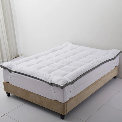 WQSPRING 900GSM Air Layer Mattress 5cm Thick Mattress Protection Pad Soft And Breathable Soothing Back Pain Mattress Pad.