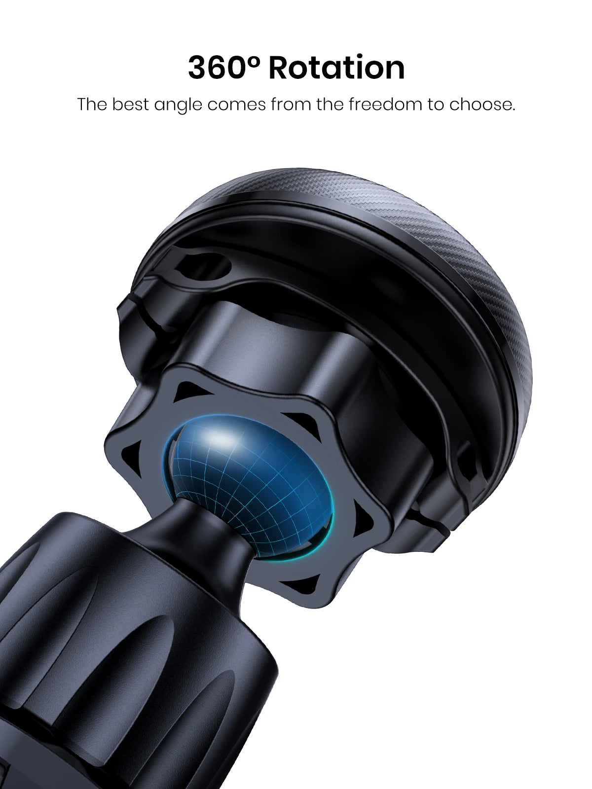 TOPK Magnetic Car Phone Mount in Car Phone Holder Air Vent Magnetic, 6 N52 Magnets Universal Mobile Phone Holders for iPhone 15.