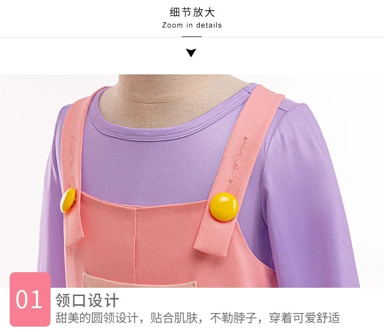 Mädchen Anime Cartoon Pomni Raghata Jax Caine Cosplay Kostüm erstaunliche digitale Zirkus Cosplay Clown Kind Overall Jungen Halloween Anzug