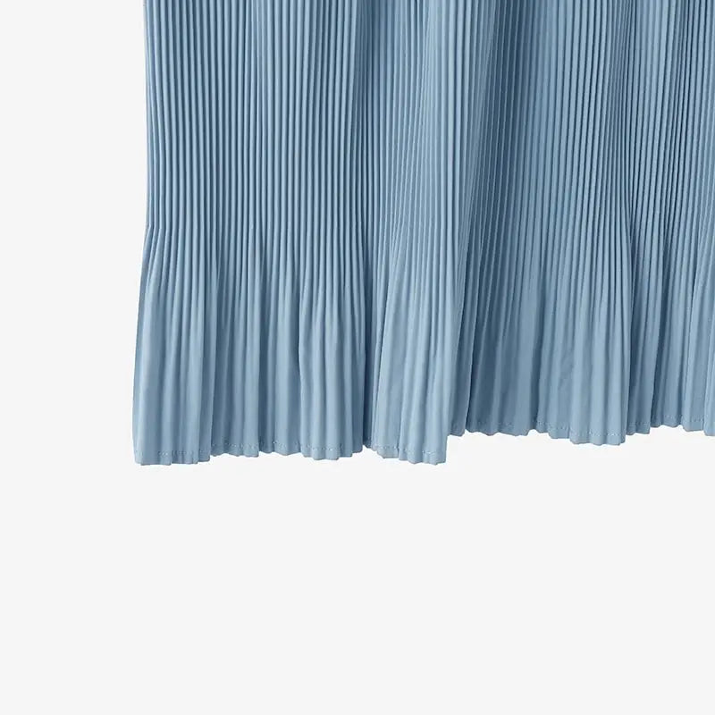 Zanzea lässig solide plissierte Kleid Frauen Sommer Kurzarm knielange Robe 2024 koreanische lose einfache Patchwork Vestido Overs ize