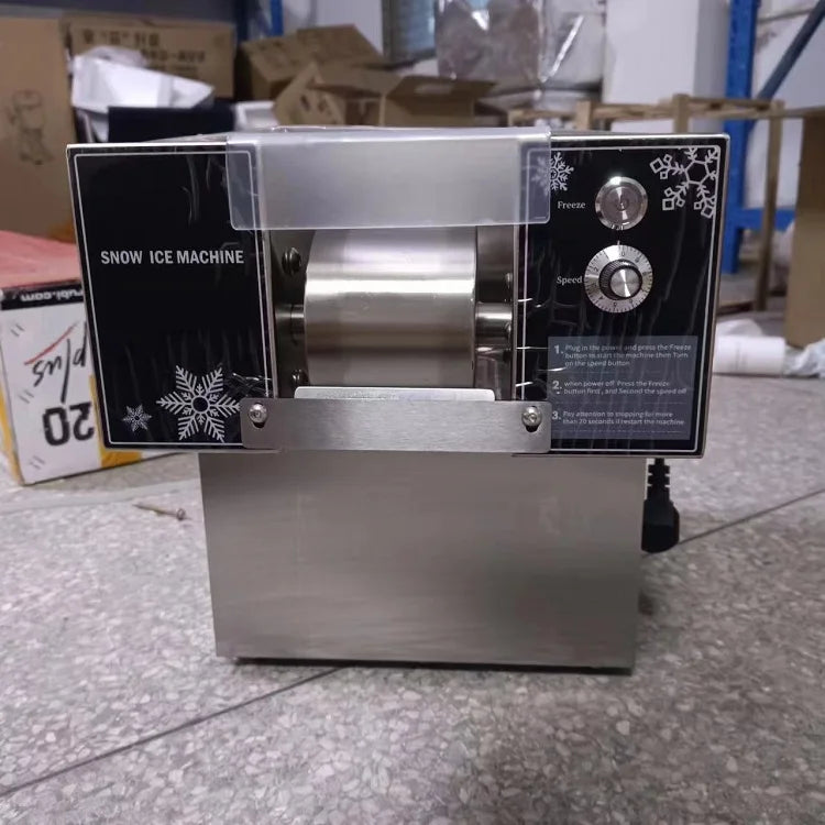 3L Snow Ice Maker Shaver Europe Snowflake Electric Ice Cube Cream Crushers Machine Korea Bingsu Slush Refrigerator 220/110V 360W.