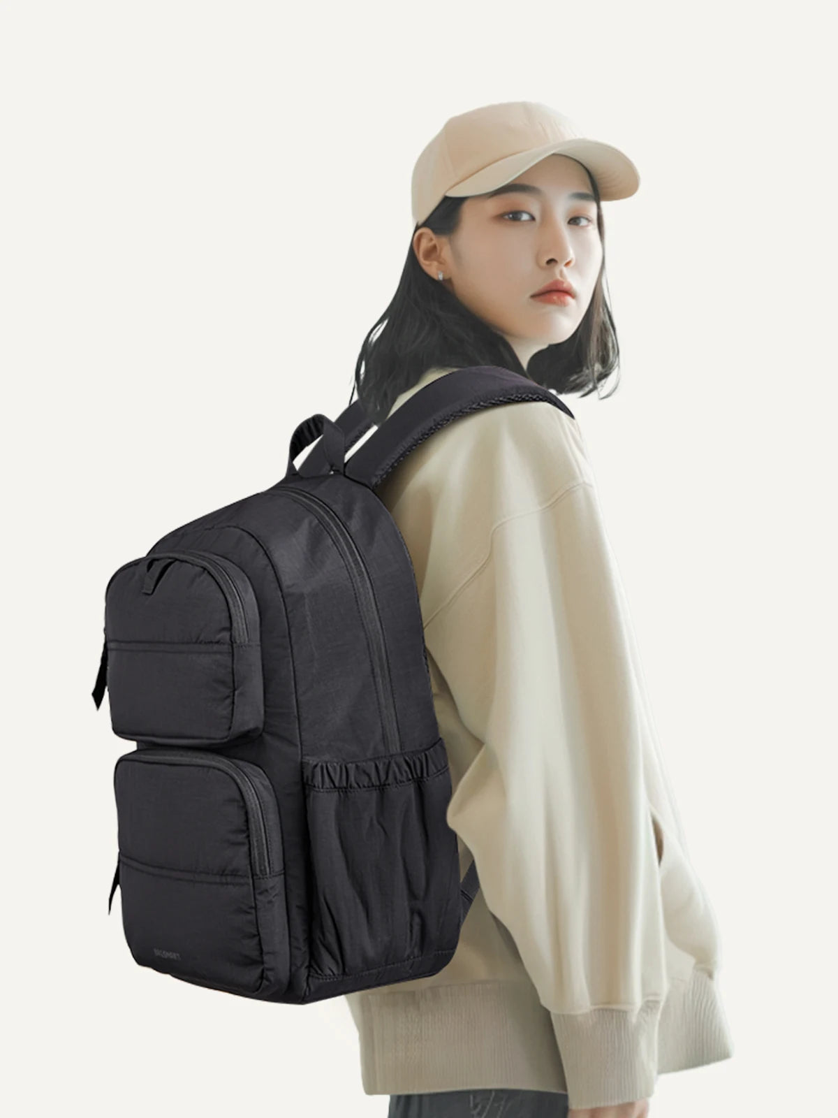 BAGSMART Laptop Backpack Large Capacity Women Casual Travel Bag College School Backpack For Boys Girls.