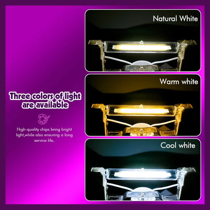 1-10pcs High Power LED R7s COB Glass Tube 78mm 118mm J78 J118 COB Light Bulb 110V 220V 15W 20W 30W 50W Home Replace Halogen Lamp.