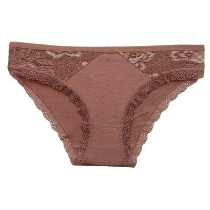 Lady Underwear 5 PCS/SET Sexy Lace Underpants Fashion Female M-XL Women Panties Cotton Briefs.