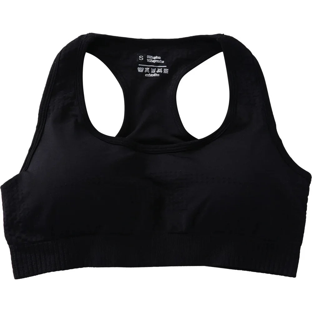 Seamless Dot Dot Yoga Suit High Waist Outdoor Sports Vest Running Quick Dry Top Fitness Yoga Pants Set Exercise Workout Clothes