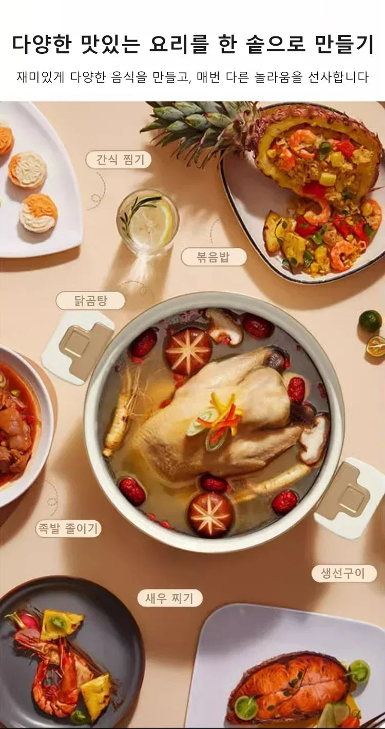 Micro Pressure Cooker Household Large Capacity cooking Pot with Double Ear Non-stick Multi-function Soup Pot Pressure Cooking.