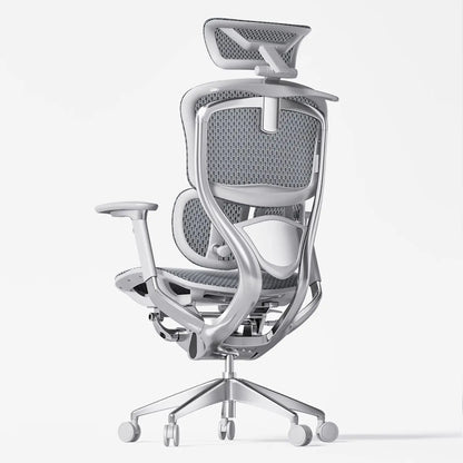 Ergonomischer Computerstuhl Designer Bequeme nordische Fußstütze Moderner trendiger Bürostuhl Entspannendes Lesen Muebles-Möbel