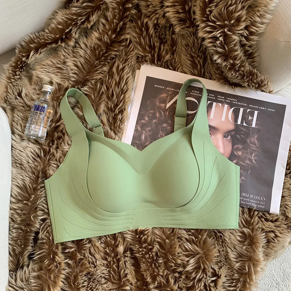 Lifting Goddess Front Buckle Sports Vest Underwear Adjustable Anti-Sagging External Expansion Gathering Beautiful Back Bra.