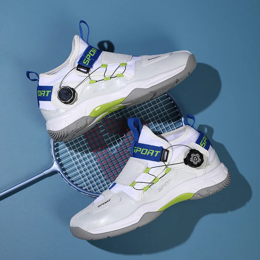 Badminton Shoes Men Anti Slip Cushioning Shoes High-quality Tennis Shoes Outdoor Sports Pro Sneakers Men and Women.